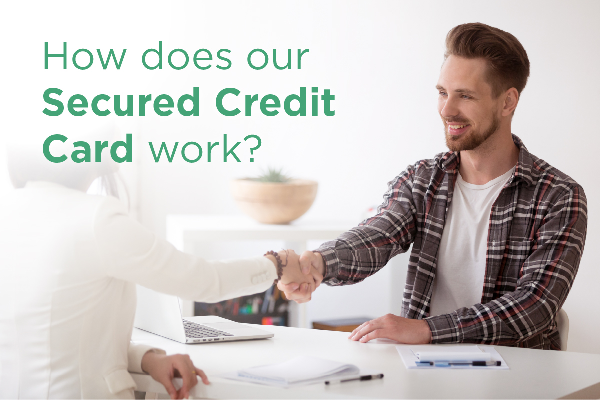 How does our secure credit card work?